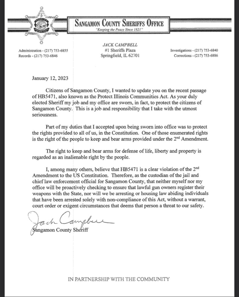Sangamon Co Sheriff (@sang_sheriff) on Twitter photo 