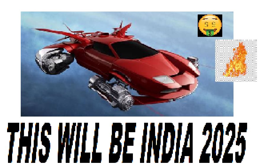Futuristic automotive technology in 2025