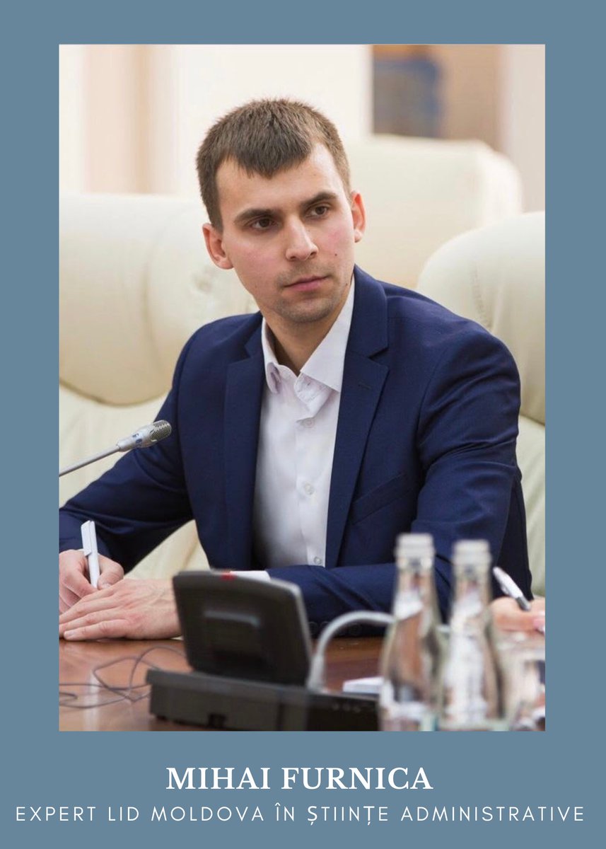 📢#LIDMoldova își extinde echipa de experți!
Noul nostru coleg, Mihai Furnica deține expertiză în Științe Administrative. 
Mai multe detalii despre expertiza domnului Furnica găsiți aici: lidmoldova.org/2023/01/12/mih…
