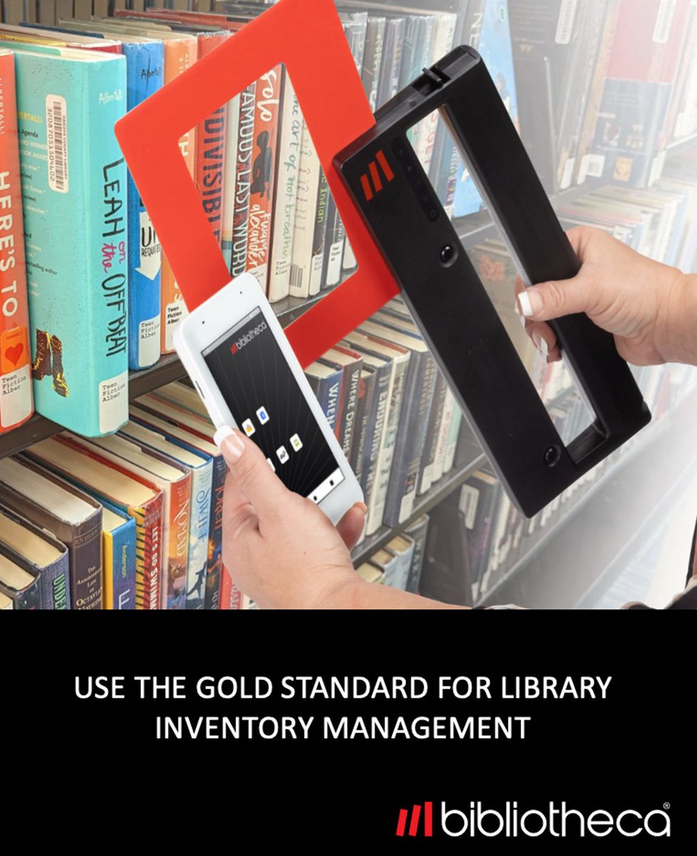 BibliothecaX's tweet image. Find missing items, easily identify and reshelve misshelved materials, locate holds, scan inventory, and even reset security all in one pass… Discover what powers the new mobile DLA inventory Wand can deliver for your library. bit.ly/3IIbGoi #LibraryTools
