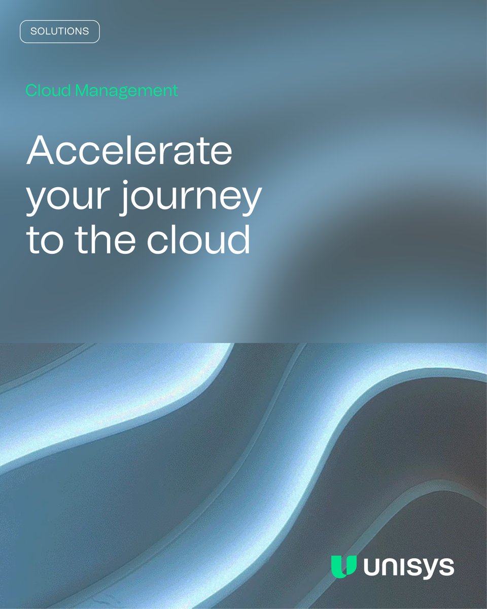 unisys's tweet photo. Unisys' Cloud Management solutions ease the management of multi-cloud environments and the containers that make the #cloud possible while providing financial analysis, optimization, and AI-led operations support. Know more: https://t.co/nxLSizbakg #BreakthroughwithUnisys https://t.co/VmY4PnO3oK