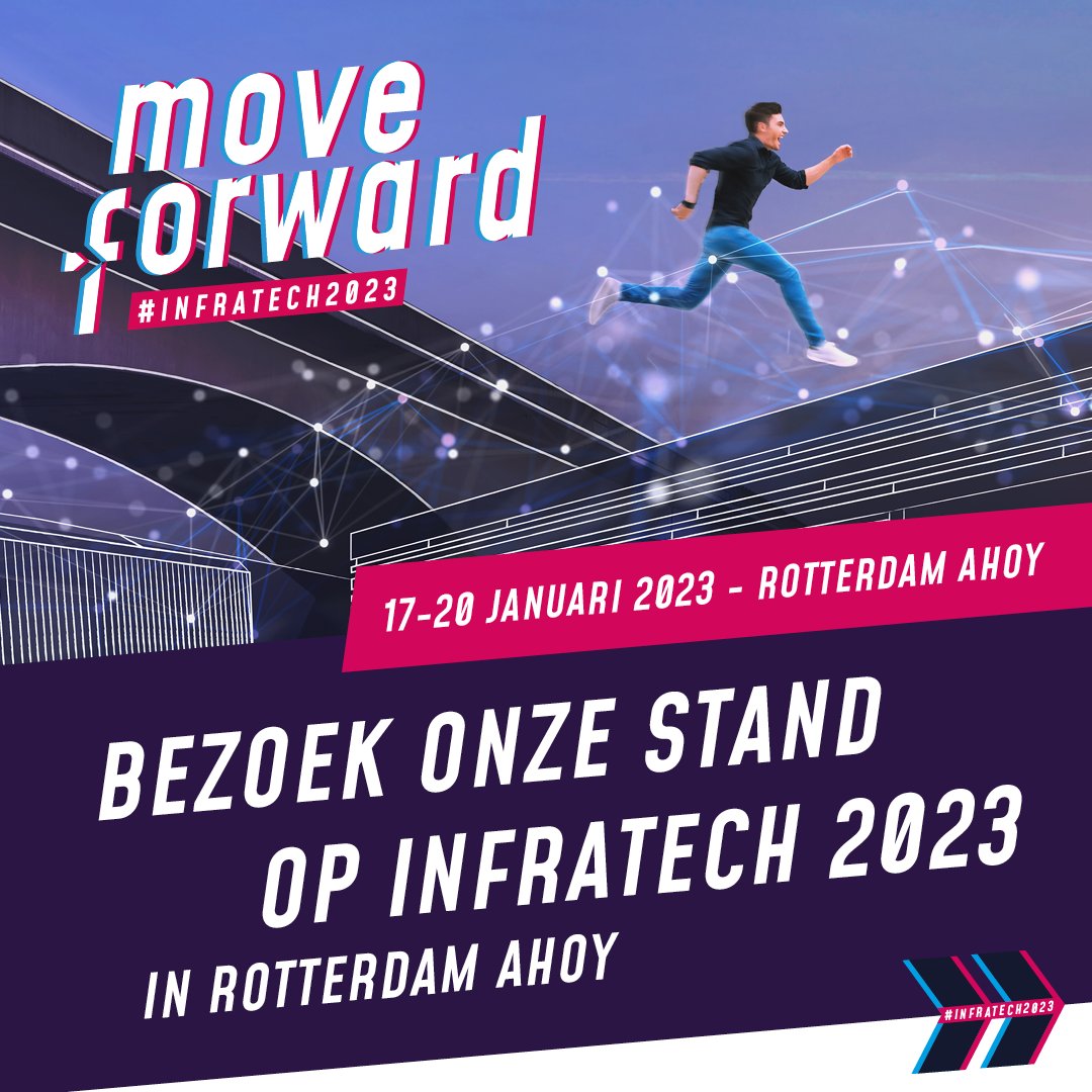 trafficandmore's tweet photo. Infratech om de hoek! 
InfraTech 2023 vindt plaats van 17 t/m 20 januari 2023 in Rotterdam Ahoy. Uiteraard kunnen wij met STAN hier niet bij ontbreken. Kom ons bezoeken bij standnummer 6.013 en stap in de simulator!

We zien je graag! Tot dan!

#Infratech2023 #RotterdamAhoy #STAN https://t.co/K1zVtIGI29