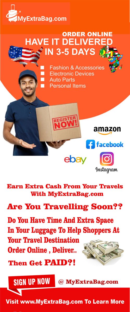HaloPee7's tweet photo. Order online, have it shipped and delivered 3-5 days with #MyExtraBag. Visit https://t.co/ken8N1TSPh to sign up and learn more. TOC Applies. #travelblogger #onlineshopping #logistics #MissUniverse #GoldenGlobes2023 #JAEMIN https://t.co/IEefQ4CqXg