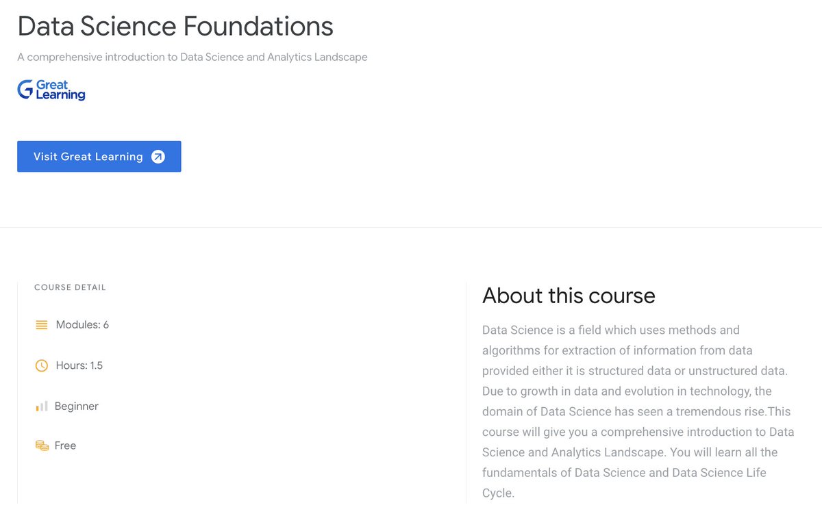 6 FREE courses that may make you a Google-certified data scientist ...