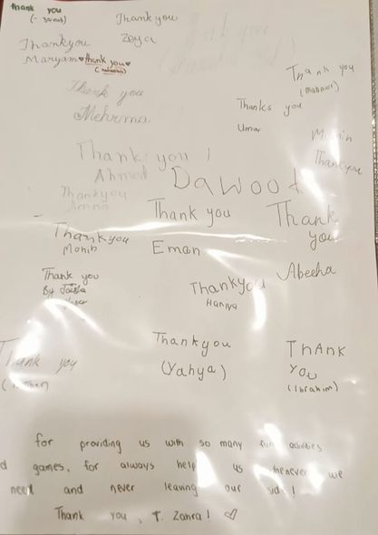 MWLMultan's tweet photo. Eagers Multan: Royal Orchard
𝐄𝐚𝐠𝐞𝐫𝐬 𝐰𝐢𝐧𝐭𝐞𝐫 𝐜𝐚𝐦𝐩 𝐟𝐨𝐫 𝐤𝐢𝐝𝐬: Closing Ceremony
Eager Stars made thank you cards for teachers.
#Eagers #EagersWinterCamp #winter #kids #islamicteaching #teachingkids #learningforkids #care #islam #Quran #prophet #prophetstory https://t.co/ALLS53S6Ej