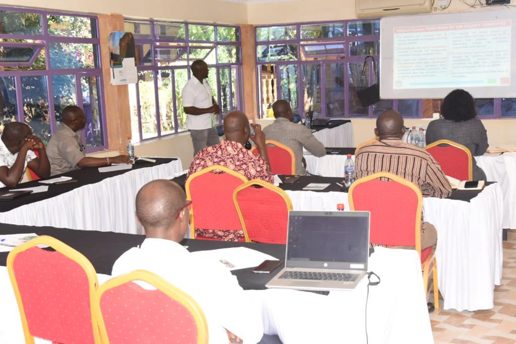 TurkanaCountyKE's tweet photo. Several County Executives are in Lokichar for a workshop organised by the @NDMA_Kenya to sensitize them on the National Drought Emergency Fund (NDEF) guidelines and regulations. https://t.co/SZkHmQePLt
