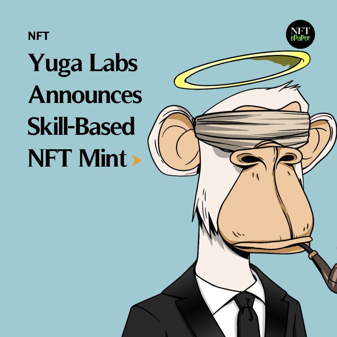 nftepaper's tweet photo. NFT News update.

#NFTs #NFTGiveaways #NFTGiveaway #NFTProject #NFTsales #NFTartwork #nftepaper #OpenSeaNFT #BAYC https://t.co/Hksb1WiaUf