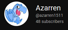 AzarrenTTV's tweet photo. 2 subscribers away from 50 on the YouTube channel! Can anyone help me get there? :D https://t.co/prRhqpZ3QH #YouTube #YouTuber #youtubegaming #youtubechannel https://t.co/PwU654rjon