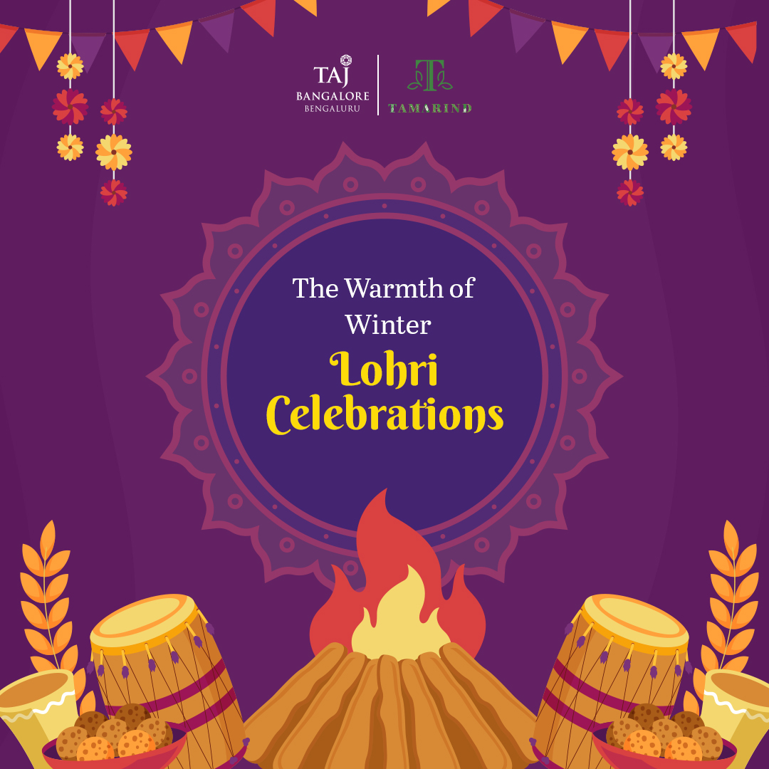 A delightful Lohri feast with signature dishes from Awadh, Rajasthan and Punjab - indulge in a lavish, chef-curated four-course set menu which is heart-warming, and soul satisfying. 

Tamarind | 13th to 15th January
12:00-3:30 pm &amp; 6:30-11:00 pm

#LohriCelebrations #TajBangalore