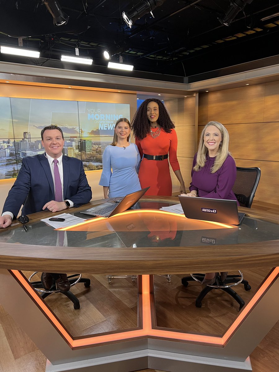 KyleighPanetta's tweet photo. Today’s morning squad on @SpecNews1RDU 🤩 https://t.co/oaof76F5L7