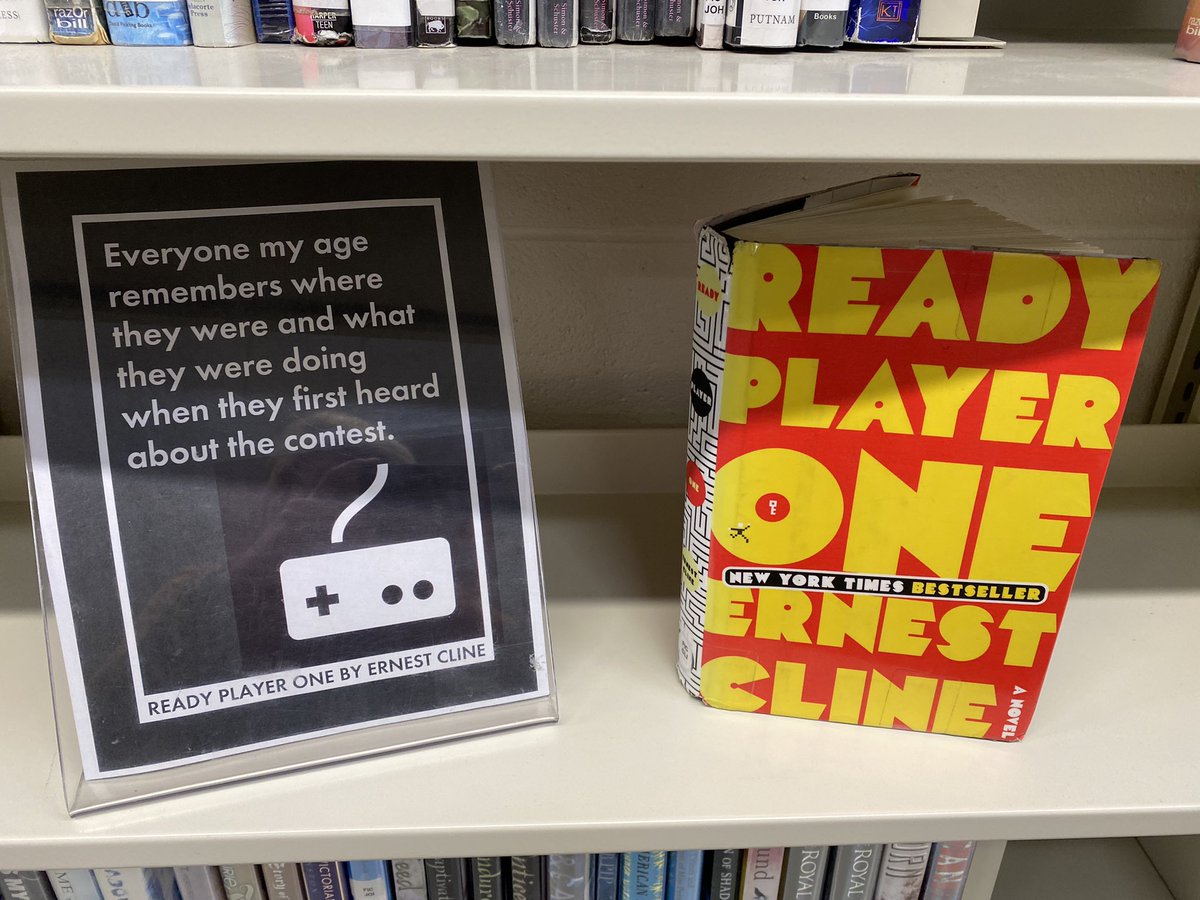 MrsTsLLC's tweet photo. Hook ‘em with the first line. #librarylife #llc #readmore https://t.co/tTAL2bzdeq