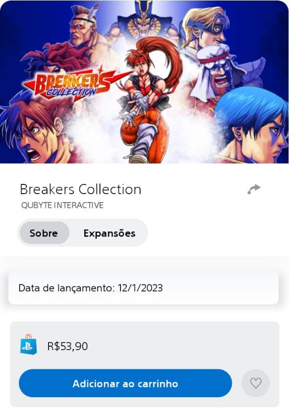 LuArts3D's tweet image. Pra quem estava perguntando. #BreakersCollection