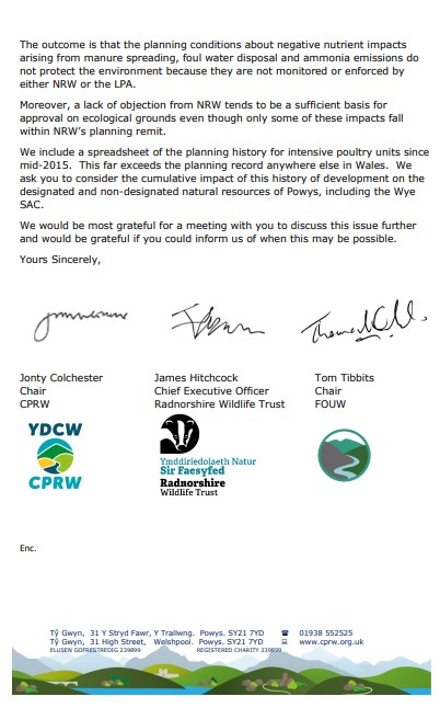 CPRW_UK's tweet photo. .@FishLegal_ we too, along with @rwtwales and @FriendsUpperWye have joined you in writing to the @WGClimateChange calling for this, and other IPU proposals, to be called in. There is simply too much at stake. #Retweet if you support this action and ask the Minister to #CallItIn https://t.co/19tMaOyAoI