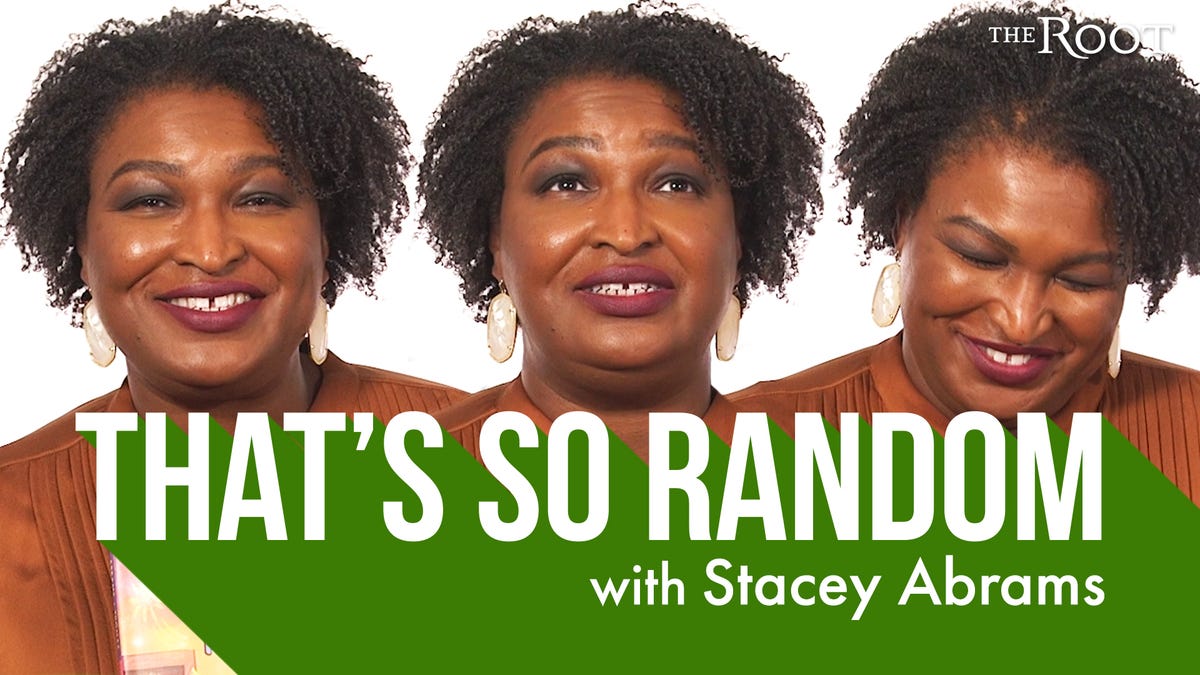 TheRoot's tweet photo. Voting Rights Advocate, Stacey Abrams, Plays That's So Random https://t.co/rkjTac5zdN https://t.co/fW9bM0taFG