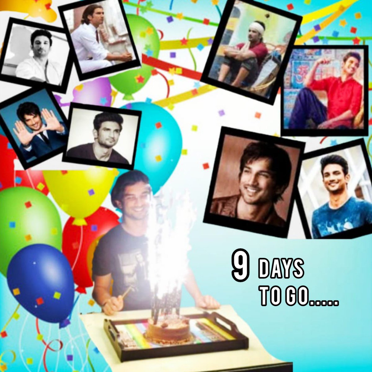 SSR4planet's tweet photo. Just 9⃣ days to go in our angel's 37th🎂
🤩🎉🥳🎈.........
👉 CBI Grill PMDoctors InSSRCase 👈
👉 Sushant Inspired By Vivekananda 👈
@itsSSR
#sushantobsessed #westandwithssrfamily #immortalsushant #revolution4ssr #justice4ssr
#Countdown2SushantDay
#SushantMonth https://t.co/rgKb0yfAcq