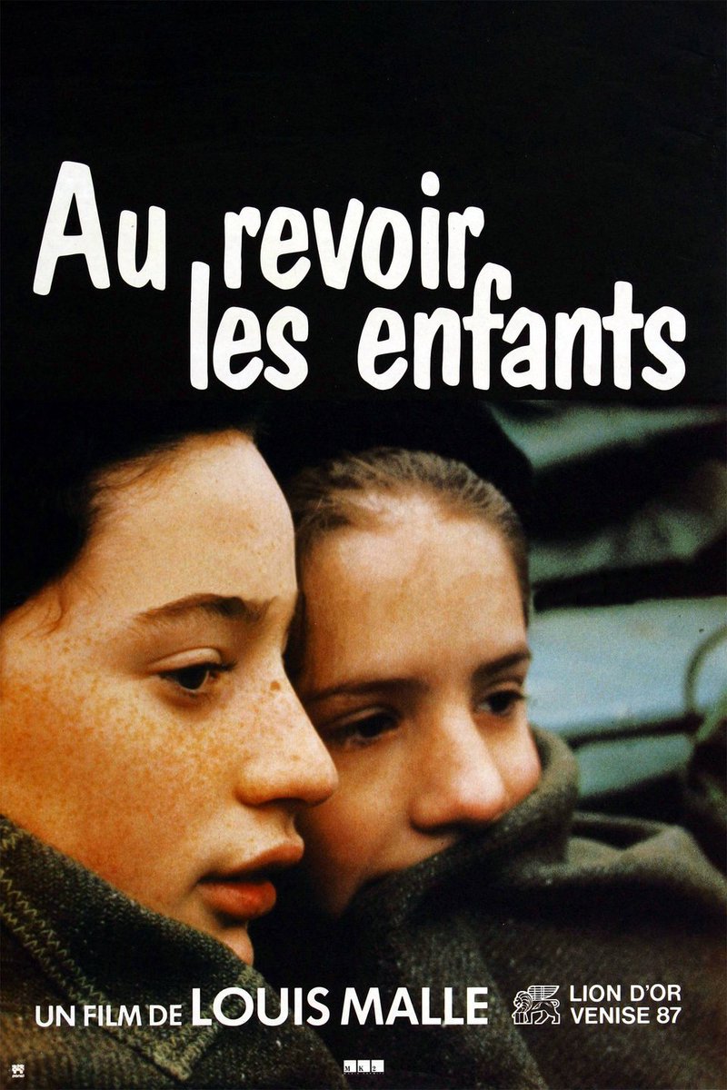 TCMComingUp's tweet photo. #ComingUpOnTCM
AU REVOIR, LES ENFANTS (1987) #GaspardManesse #RaphaelFejto #FrancineRacette
Dir.: #LouisMalle 1:00 AM PT
A French boarding school harbors Jewish children during the Nazi occupation.
1h 44m | Drama | TV-14
#TCM #TCMParty #JewishExperience #FrenchCinema https://t.co/Kze3cCBHz7