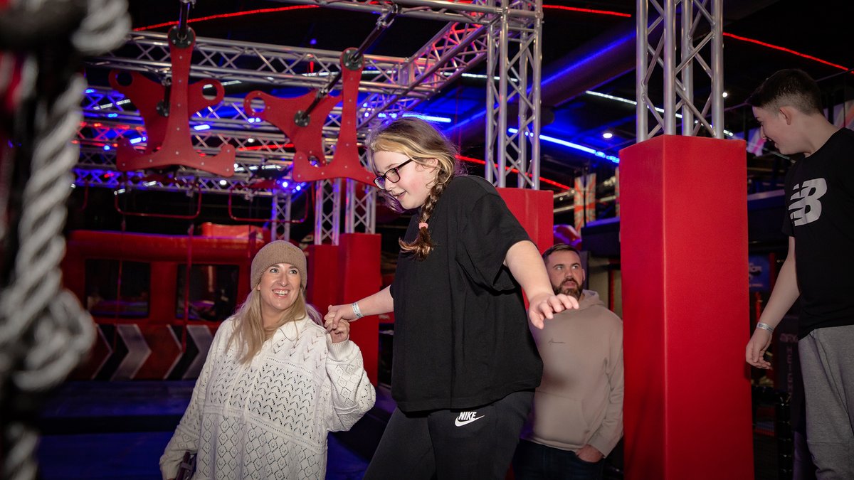 ninjawarrioruk's tweet photo. Weather a little unpredictable? 🌧️

If you need an idea to keep you and the kids sane this weekend, how about a trip to one of our warm and dry adventure parks? 😊 https://t.co/M2bzjeiq2C