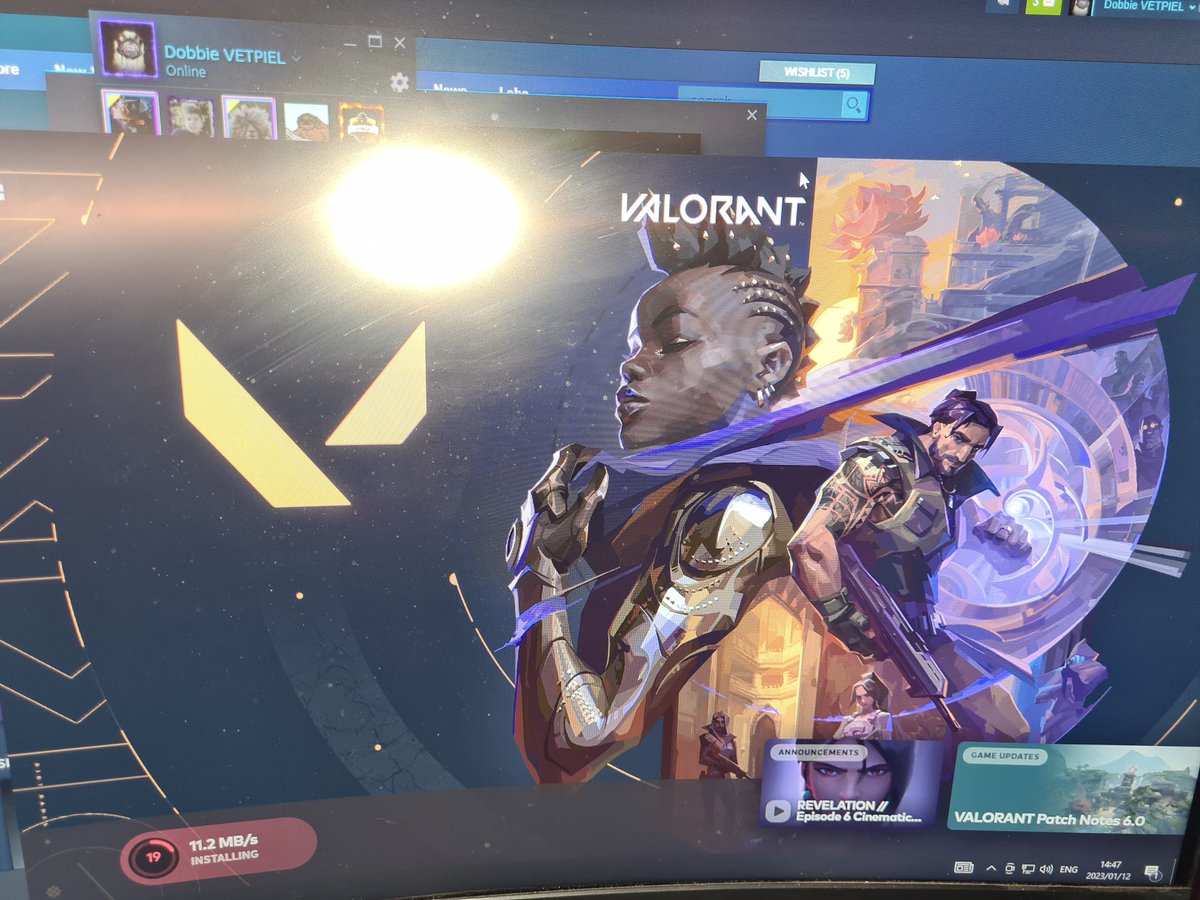 blitzz699's tweet photo. @yourgirlalexaaa Look at the time and date I just opened val after changing my password l. https://t.co/AAfO8mJxAc