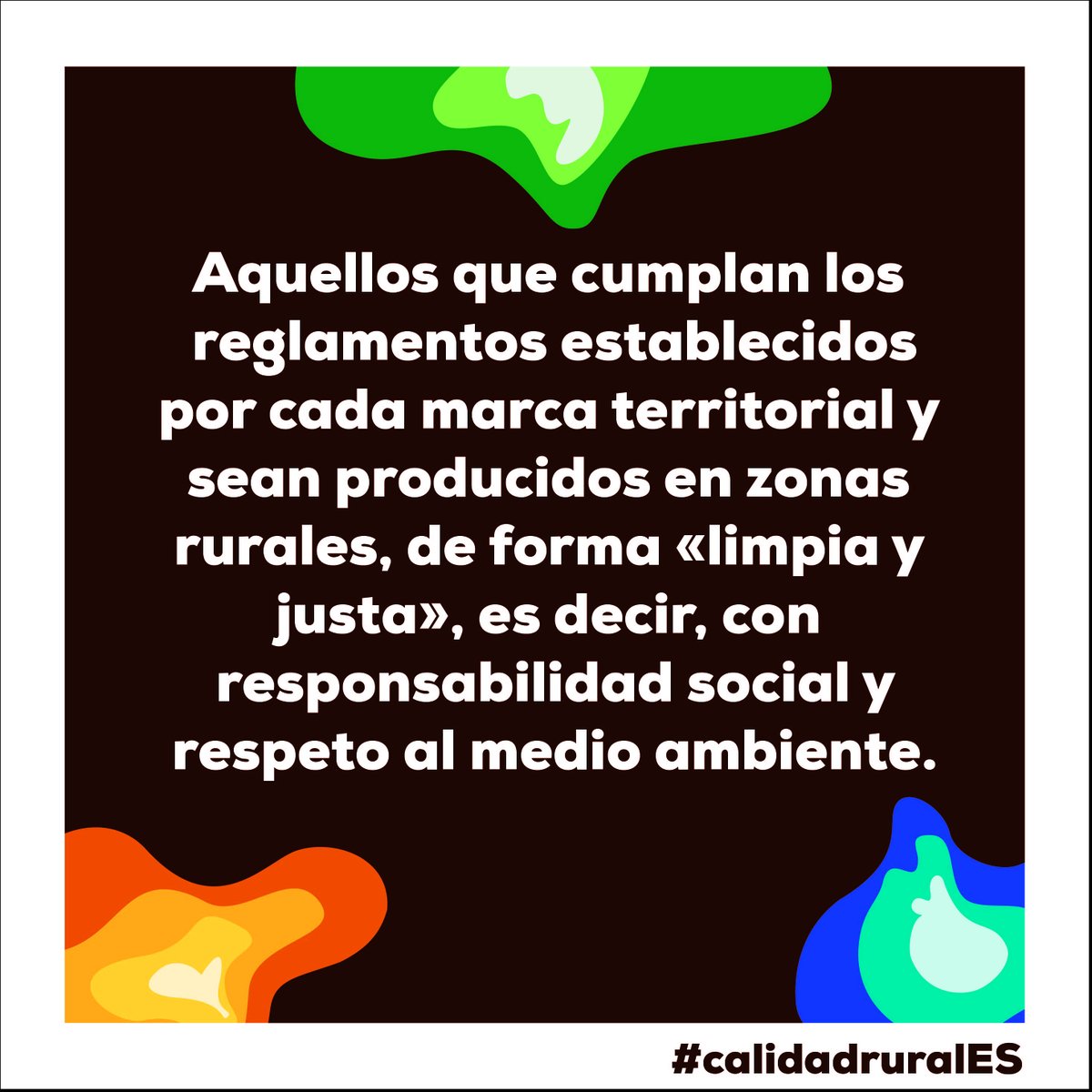 CalidadRuralES's tweet photo. ¿Estas interesado en que tu empresa sea certificada con la Marca de Calidad Rural?

#CalidadRuralES https://t.co/k4fGwWmPp5