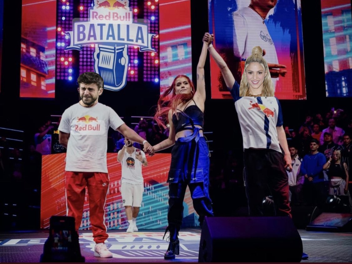 pablofeas96's tweet photo. Shakira campeona de la batalla de gallos Red Bull de Esplugues de Llobregat 2023 👏🏼 🤙🏼 https://t.co/JhDAwsjmgy