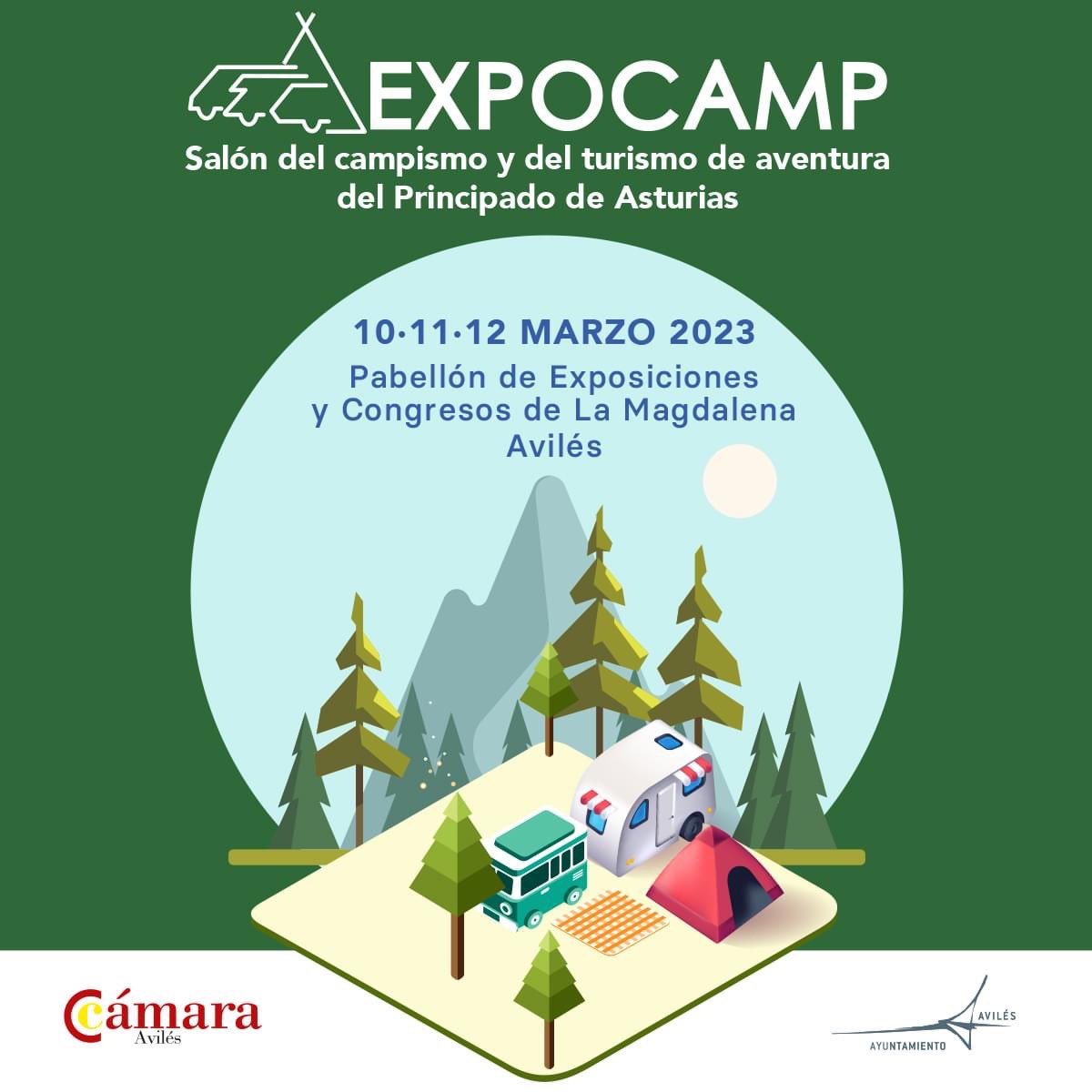 campingaviotas's tweet photo. Vuelve #Expocamp ,
~~~~ Salón del campismo y del turismo de aventura del Principado de Asturias
#camping⛺️ #vacaciones https://t.co/Qra1P9nvba