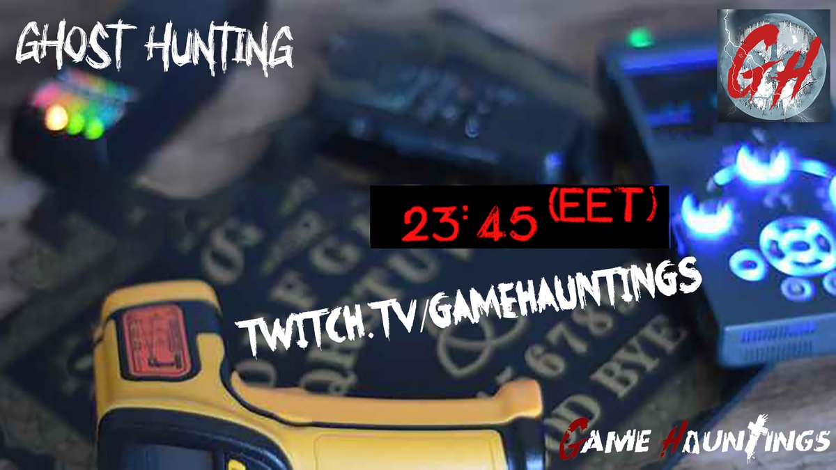 GameHauntings's tweet photo. Ghost Hunting Stream on #twitch: https://t.co/46XsN3iGhz 23:45 (EET)
#twitchaffiliate #twitch #twitchstreamer #twitchtv #youtuberpartners #youtubechannel #horrorvideos🎥🎬😈🔪👻 #horrorgaming #hauntedstudio #hauntedchannel #ghosthunting #paranormalinvestigation #gamehauntings https://t.co/tRRPlu1NKg