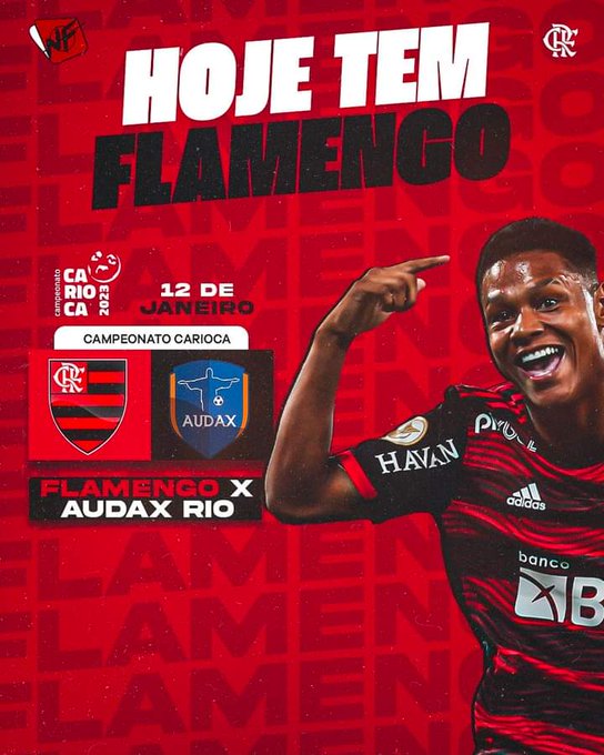 HOJE TEM MENGÃO EM CAMPO, NAÇÃO!