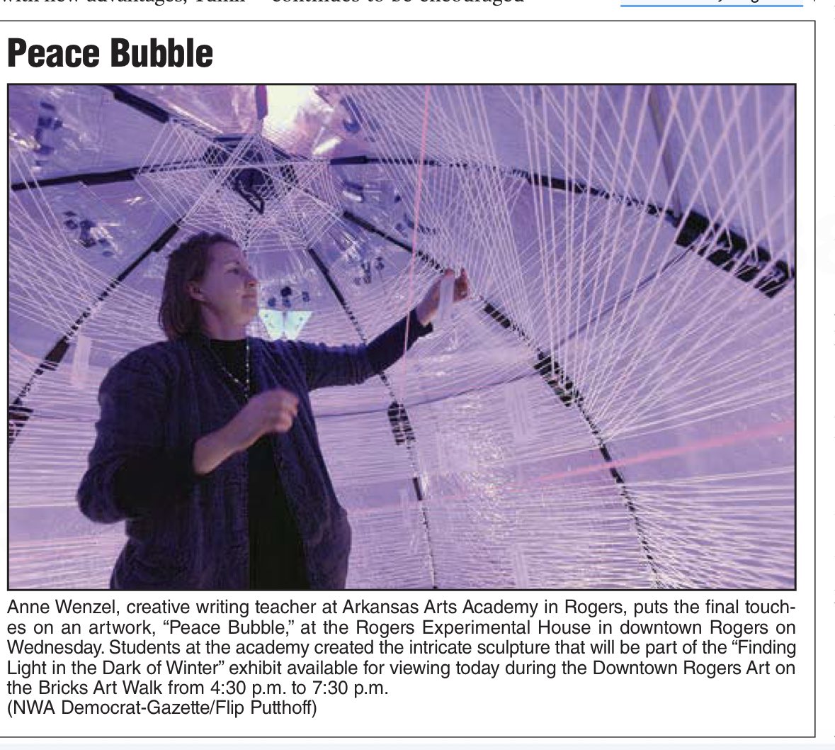 Great work <a href="/artsk12/">ArkansasArtsAcademy</a> on display with <a href="/RLACC/">Rogers Lowell Chamber</a> Art on the Bricks. The true power of arts integration, content excellence and great teaching!
#arkansasartsacademy #getcreative #schoolchoice #studentvoice