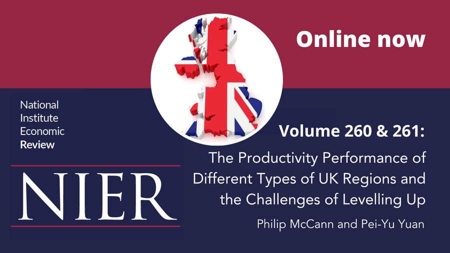 Pei-Yu Yuan and <a href="/AllianceMBS/">Alliance MBS</a>' Philip McCann examine the key features of the UK’s spatial #Productivity relationships and discuss some of the key questions currently being articulated in devolution debates in a new article. 

Read more - bit.ly/3W5axd8