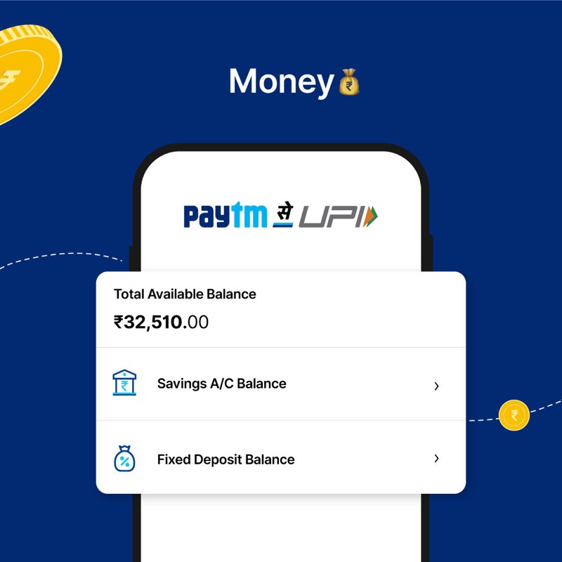 Paytm's tweet photo. App chahe koi bhi ho🤷‍♀️
Send money to any UPI App using #PaytmSeUPI ✅
