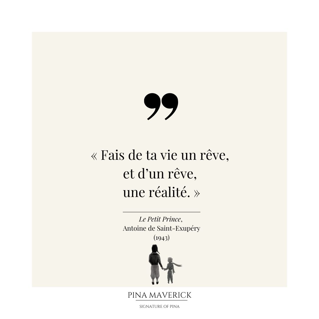 PinaMaverick's tweet photo. CITATION | 

✒️" Fais de ta vie un rêve, et d’un rêve, une réalité. "

Le Petit Prince, 
Antoine de Saint-Exupéry
(1943)

✈️ Amicalement Vôtre
🙏 Bienvenue &amp; Merci 
✈️Pina Maverick

#aeronautique #aviation #citation #petitprince #pinamaverick #signatureofpina https://t.co/lOC3cduflV