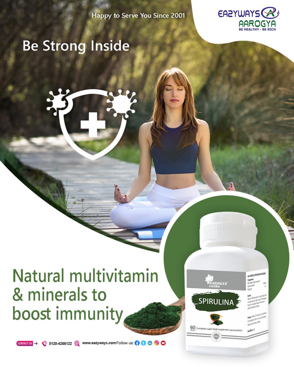 Eazyways3's tweet photo. https://t.co/ytfdnB7SNc
#spirulina , #BestSpirulina https://t.co/K51pZg4mXZ