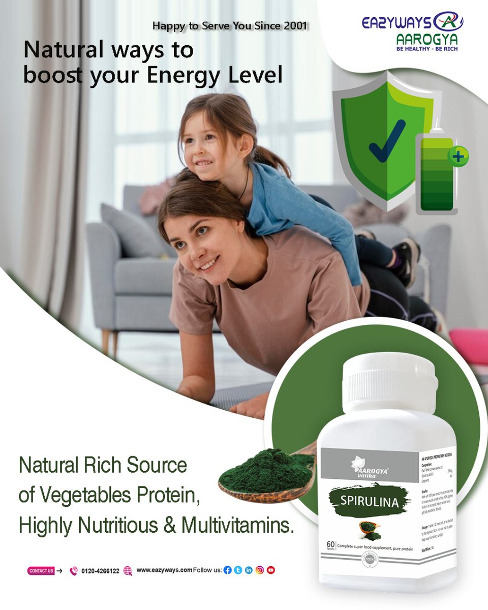 Eazyways3's tweet photo. https://t.co/ytfdnB7SNc
#spirulina , #BestSpirulina https://t.co/K51pZg4mXZ