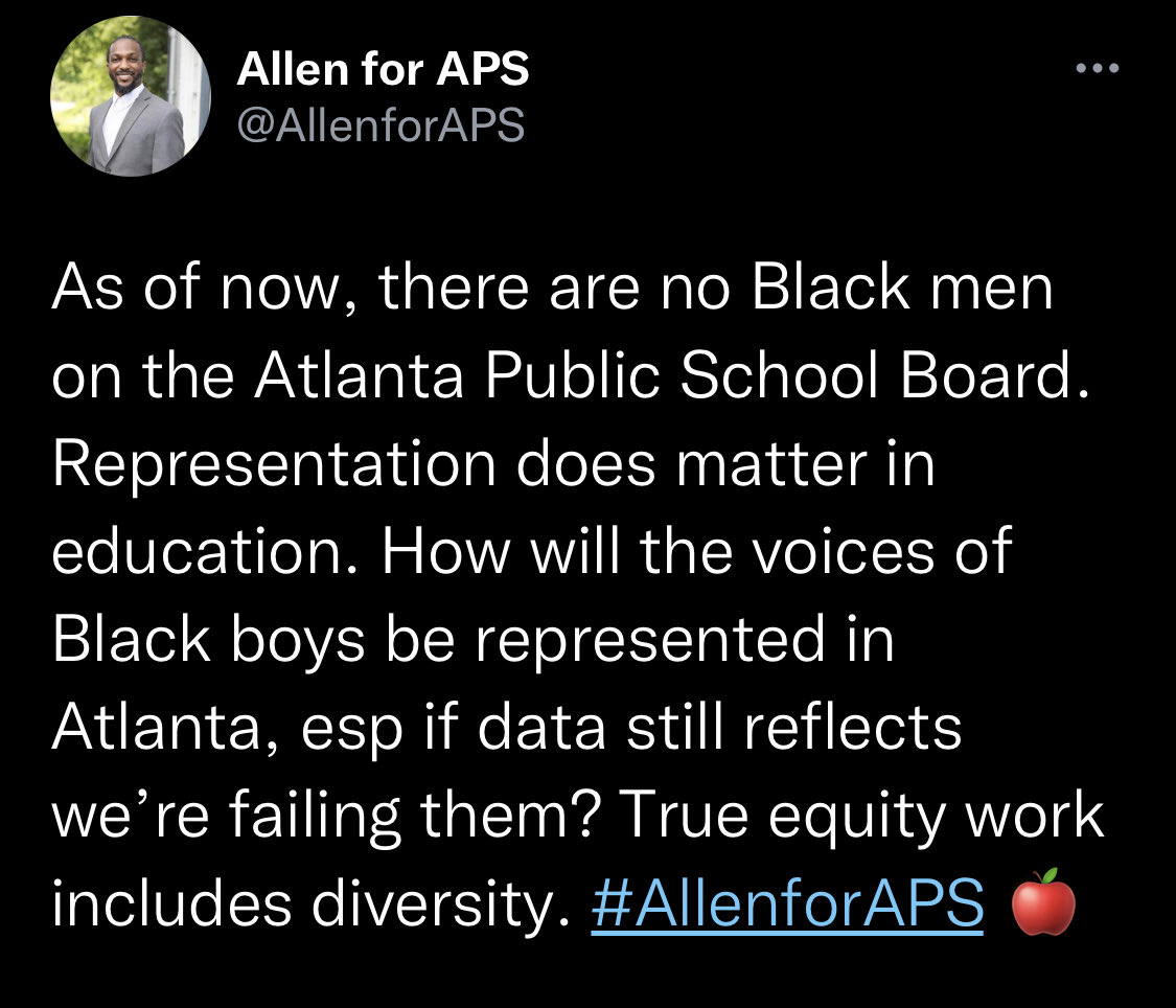 Make sure you subscribe to youtube.com/@educationalen… for the conversation on Monday at 7:15 pm. #AllenforAPS #teacher #organizer #ProfessorJBA #SpeakBlackMan 🍎