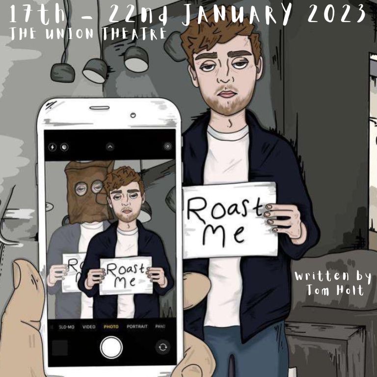 We can’t wait for next week as ‘Roast Me’ play comes to our theatre. A fantastic new play written by Tom Holt and produced by AIM Theatre! 
Get your tickets now through our website! 🎫