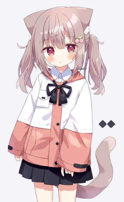 ジャケットたれみみねこ(オリジナル) 
