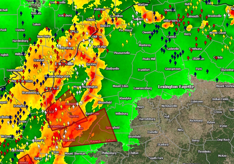 LexingtonKY EM on Twitter "At 8am, severe thunderstorm warnings have