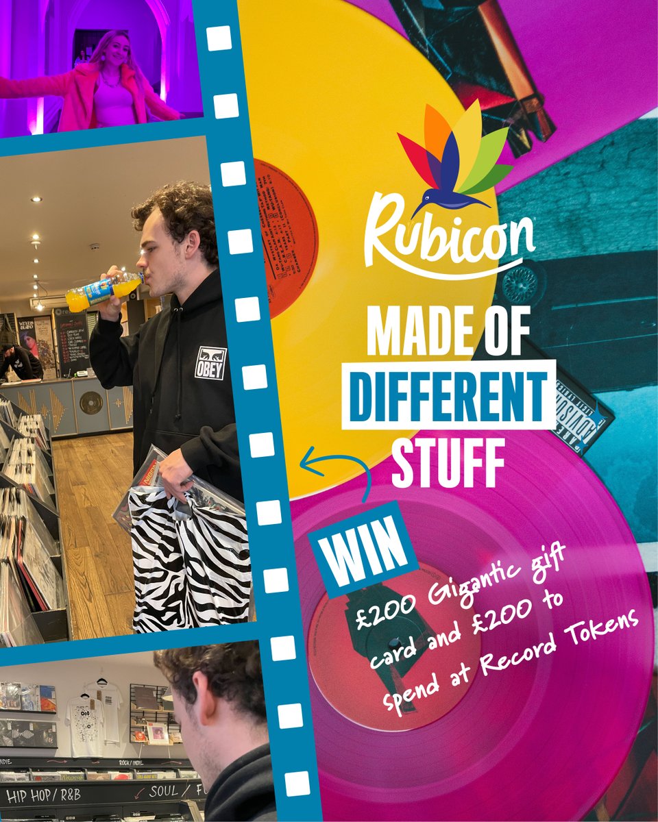 RubiconDrinksUK's tweet image. Fancy winning a £200 Gigantic gift card AND £200 to spend at Record Tokens? 

Imagine all that new music.. 

To enter, all you have to do is: 

👍Like this post 
🔁Retweet
✅Follow @rubicondrinksuk 

#MadeOfDifferent #Competition #Win #Music

agbarr.co.uk/competition-t-…