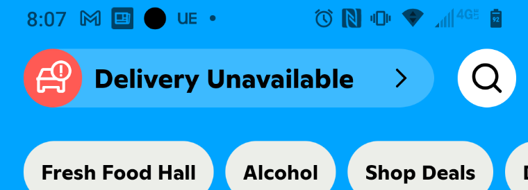 DrinkingCleric's tweet photo. @gopuff continues to exclude only my area of the city I live in. They legitimately deliver to an area less than a mile away from here but refuse to come into this area of the city for some reason. https://t.co/sEYSCjX6CH