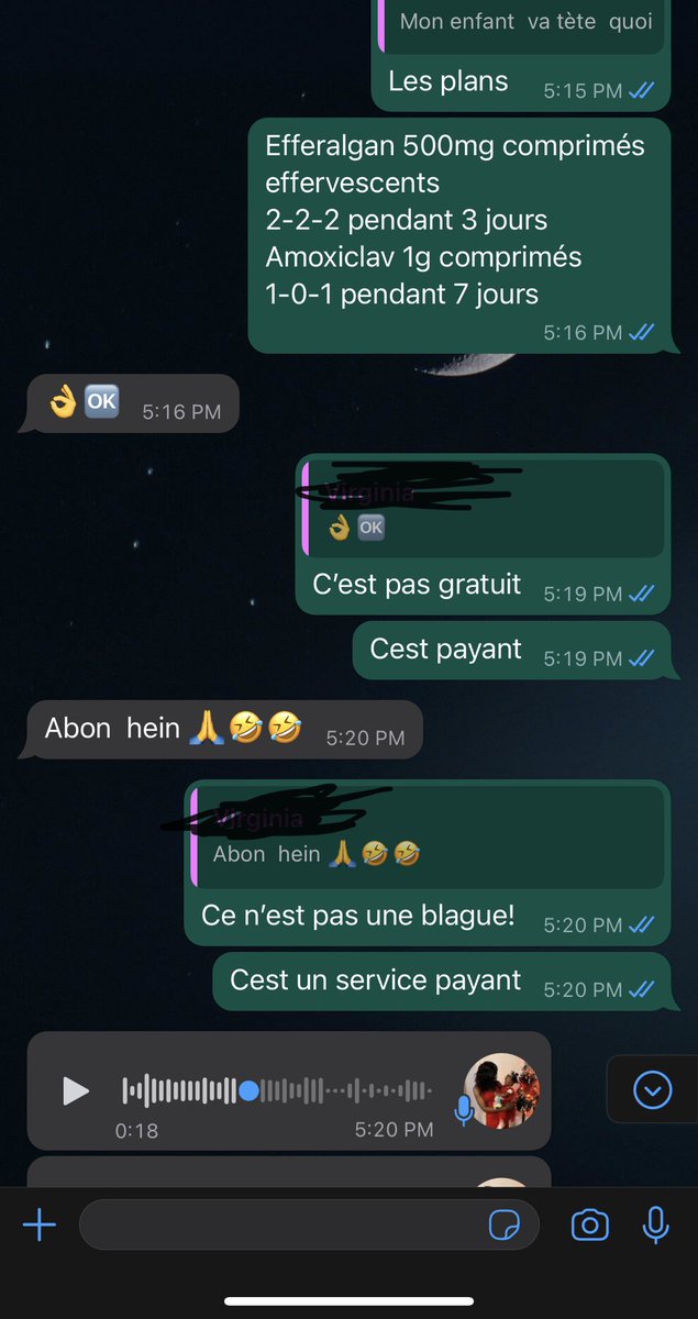 ndi_jude's tweet photo. One of those days! A colleague just said Doctors should not share their personal contacts with clients/patients. Many are teling her how bad a Doctor she is lol! See for yourself. Ignore the French. NB: No one was hurt as a result of what you see on the pictures @FundohMercy https://t.co/twcjCQsovH
