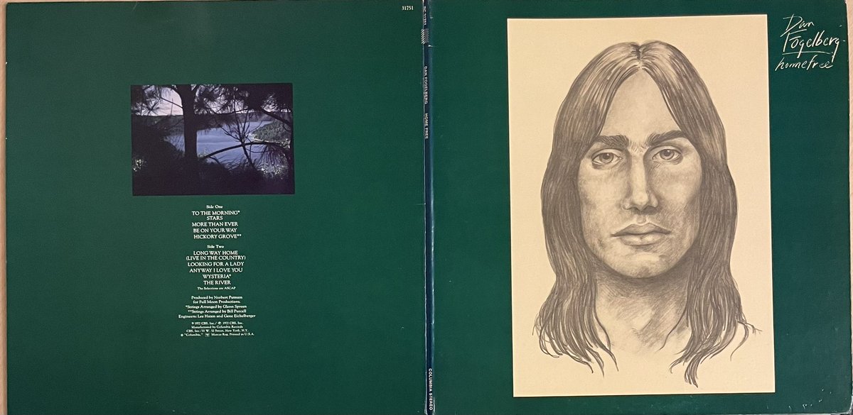kjmr97FM's tweet image. Album Number Four Hundred Fifty Seven. 
“ Home Free” is the debut album by American singer-songwriter #danfogelberg , released in 1972. Upon its original release, #homefree had lukewarm success, but following a later reissue, it was certified platinum by the RIAA for