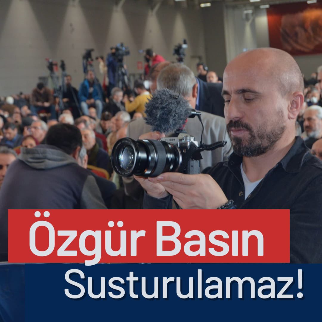 10 Ocak Çalışan Gazeteciler Günü'nde Karşı Mahalle muhabiri Sezgin Kartal ev operasyonuyla gözaltına alındı

4 günlük gözaltı kararının ardından savcılık karşısına çıkacak! 

📢#SezginKartal için Çağlayan Adliyesindeyiz

📌13 Ocak (Yarın)
🕥10:30

#SezginKartalSerbestBırakılsın