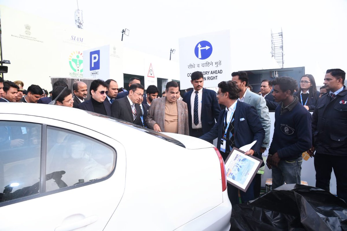 It's appreciable that today's auto industries have a strong ambition to achieve zero carbon emissions and the products I saw there are designed with sensor-based Safety Assist Technologies. #AutoExpo2023