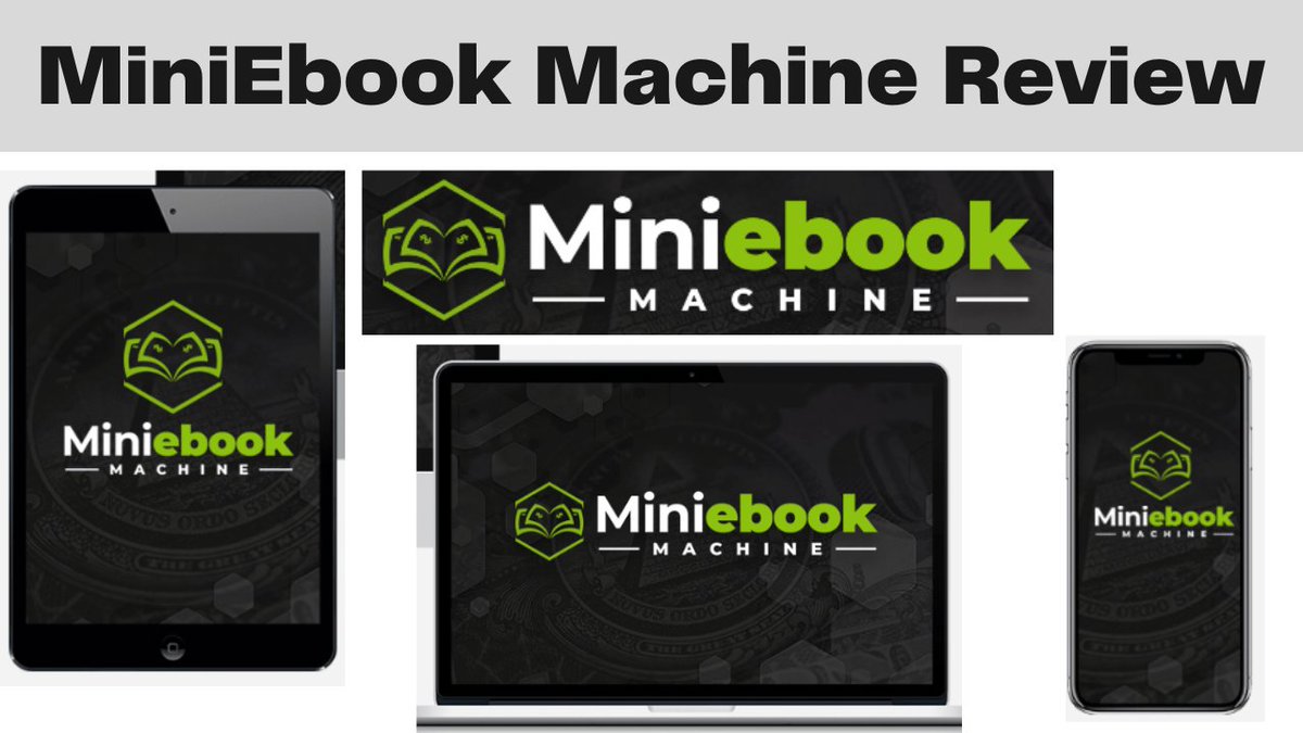 azad_freelancer's tweet photo. MiniEbook Machine Review |100% Honest Opinion!
The World’s 1st Mini “eBook Machine” Creates eBooks, Reports &amp; Info-Products In 60 Seconds Flat!
#MiniEbookMachine,#MiniEbookMachineReview #AskSRK #trading #Pathaan 
Get More Info>> https://t.co/i1uvXlzicV https://t.co/jVccPq2mZj