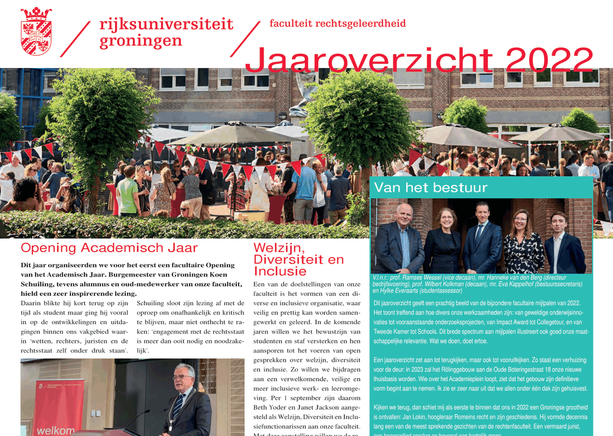 Rechtsgeleerdheid RUG tweet media