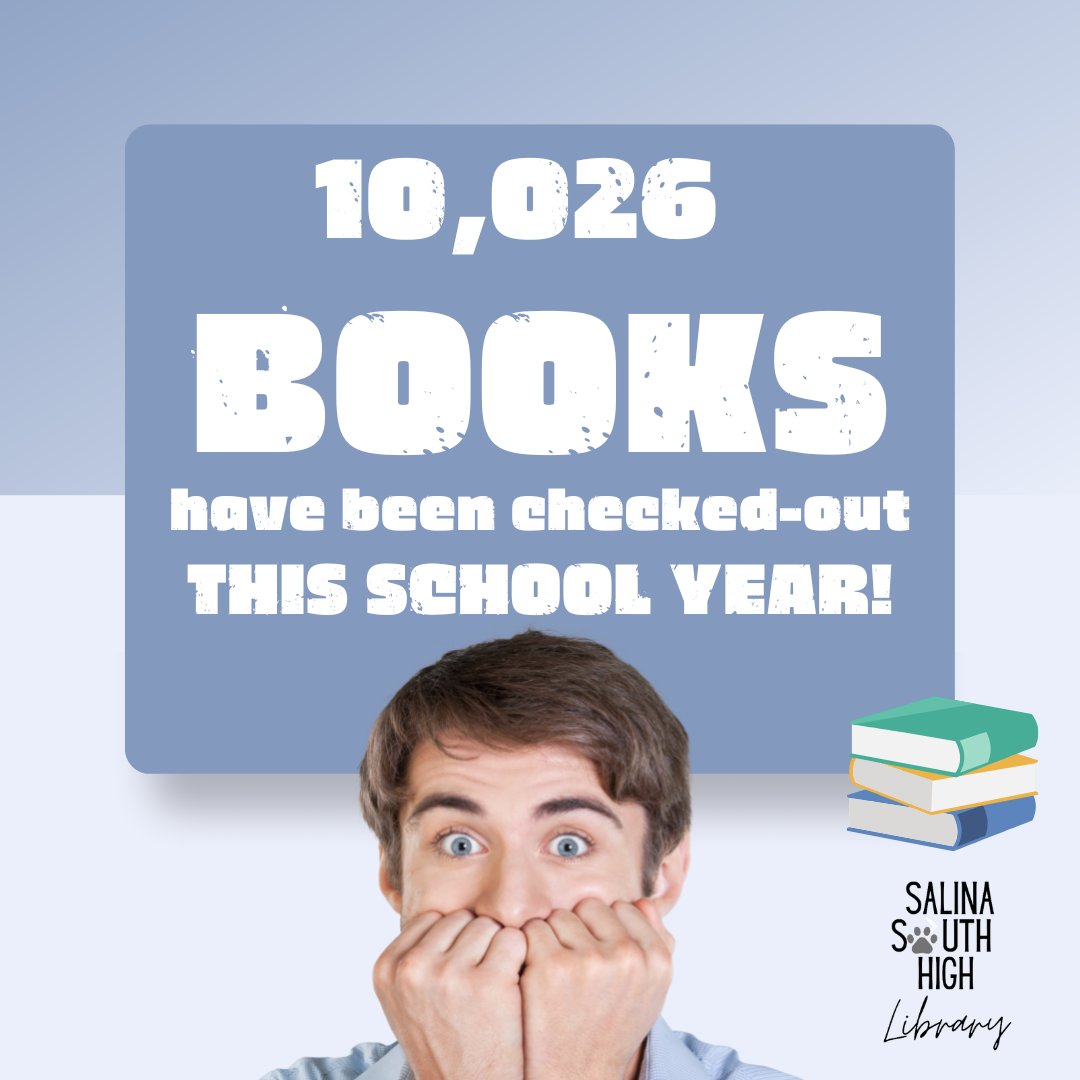 10,000 📚

#KeepReading #MoreBooksPlease #HighSchoolLibraries #HaveYouBeenToTheLibraryToday #305GrowsGreatness
