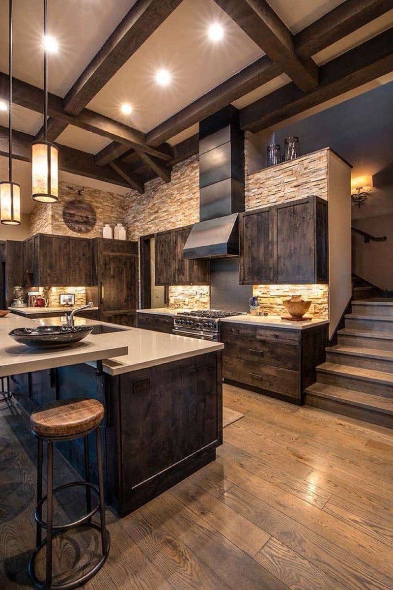 Travaille dur pour avoir une cuisine comme ça