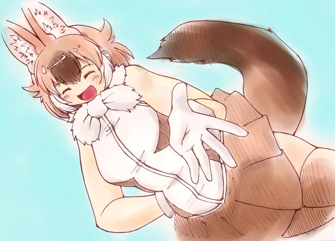 今日も暖かくしてお休み下さいではまた!#けものフレンズ #けもフレ3 