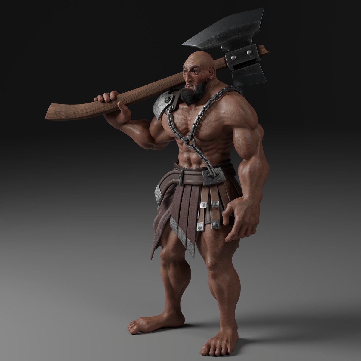 ando12_ea's tweet photo. Executioner - model in blender, detailed in Zbrush and texture in substance 3d painter.
#3dmodeling #3Dartist #Blender3d #ZBrush #Substance3DPainter #freelancers #support
More images here on my Artstation 🙂
https://t.co/MDHEDLf9ba https://t.co/lUiottjUOi
