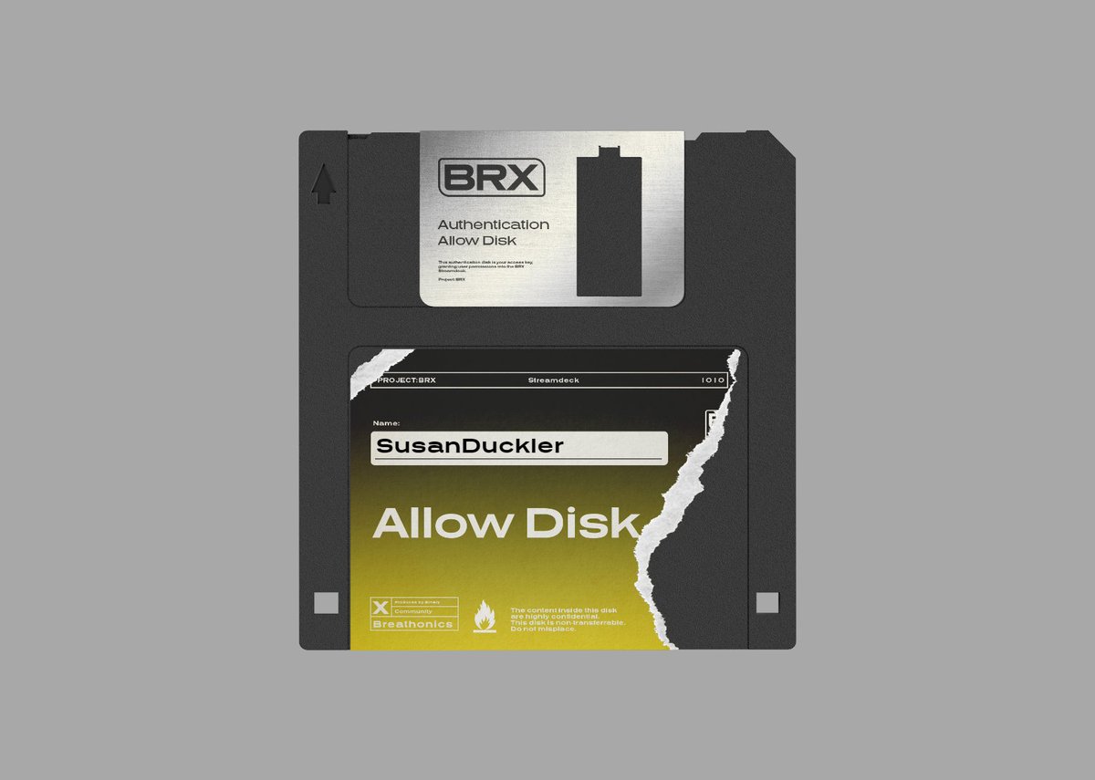 SusanDuckler's tweet photo. Allow Disk printed!

Join me to help @binary1010_BRX and @breathonics save humanity from #zerocorp. https://t.co/TDCHoLGSlq